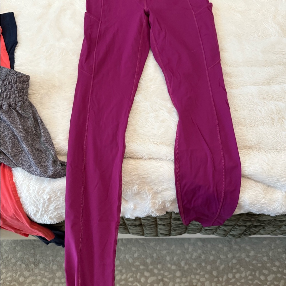 lululemon athletica Magenta Leggings